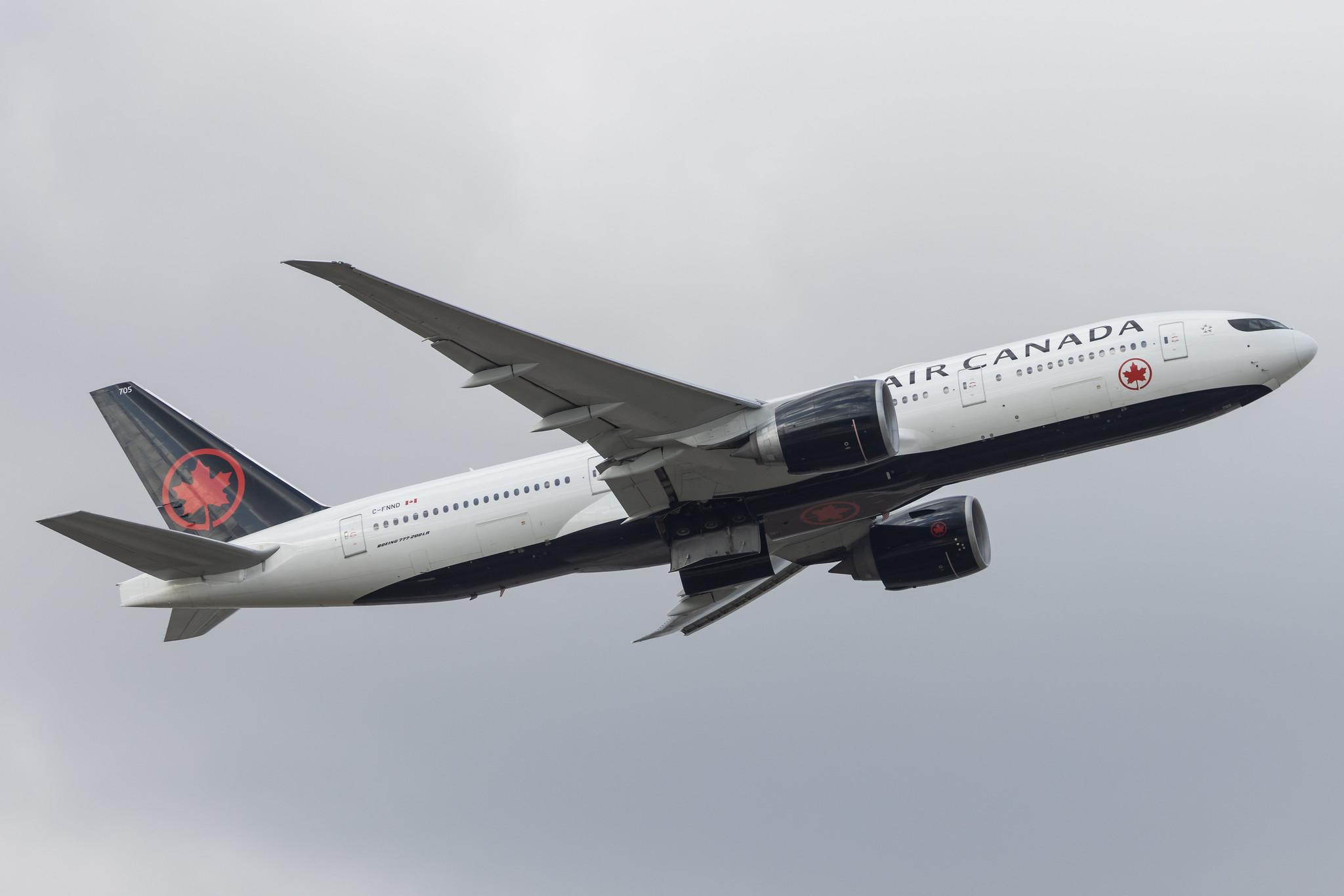 London Heathrow: Air Canada (AC / ACA) |  Boeing 777-233(LR) B77L | C-FNND | MSN 35246