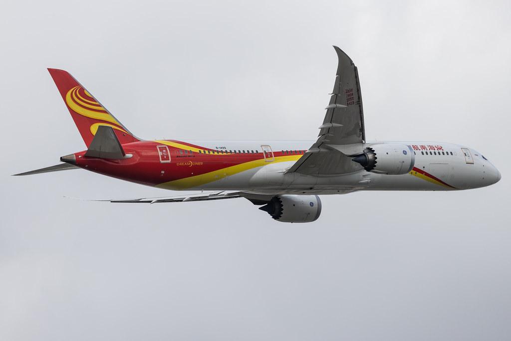 London Heathrow: Hainan Airlines (HU / CHH) |  Boeing 787-9 Dreamliner B789 | B-1499 | MSN 62721