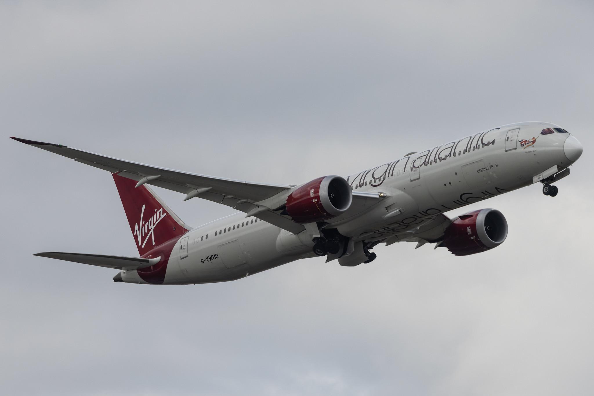 London Heathrow: Virgin Atlantic (VS / VIR) |  Boeing 787-9 Dreamliner B789 | G-VWHO | MSN 37971