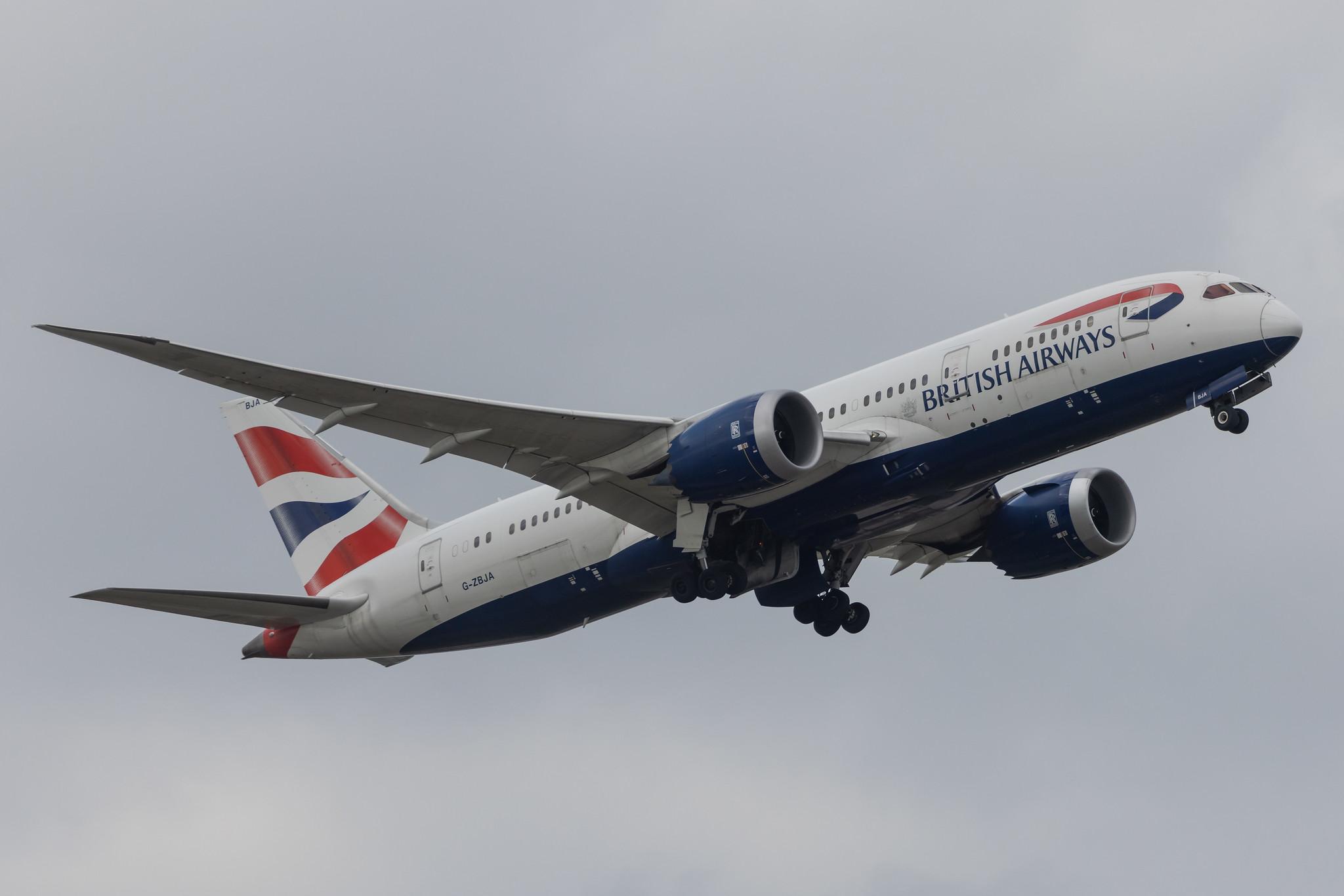 London Heathrow: British Airways (BA / BAW) |  Boeing 787-8 Dreamliner B788 | G-ZBJA | MSN 38609
