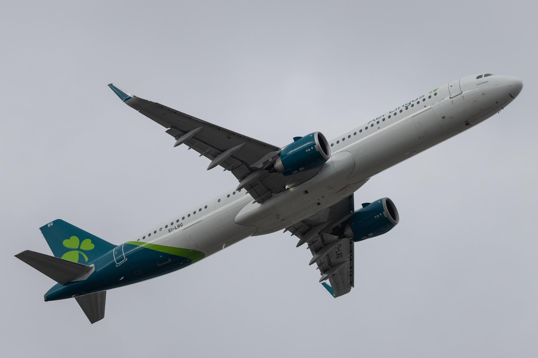 London Heathrow: Aer Lingus (EI / EIN) |  Airbus A321-253NX A21N | EI-LRG | MSN 10291