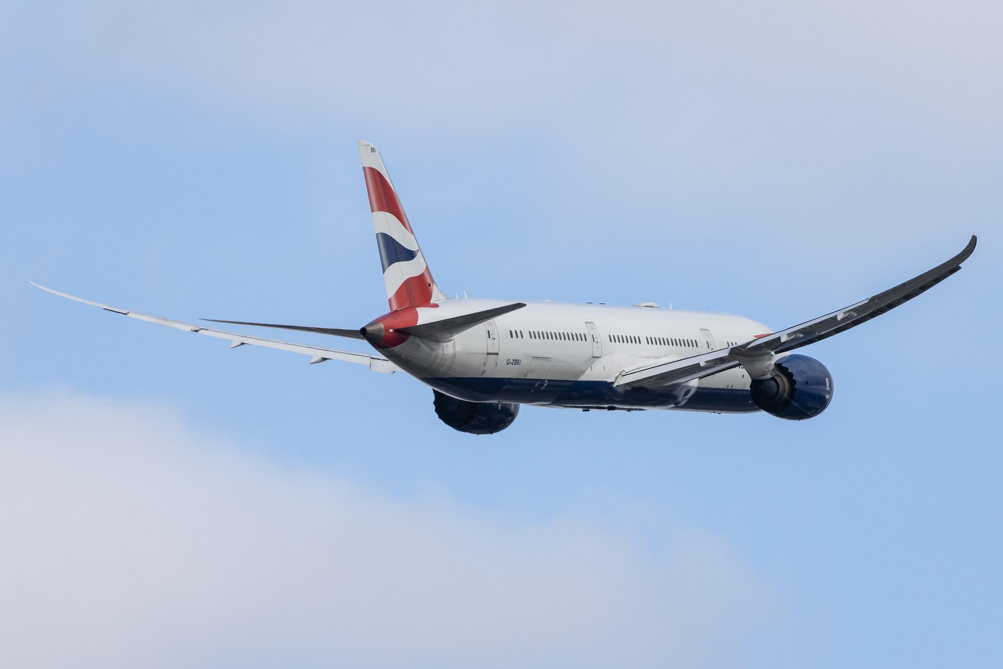 London Heathrow: British Airways (BA / BAW) |  Boeing 787-9 Dreamliner B789 | G-ZBKI | MSN 38625