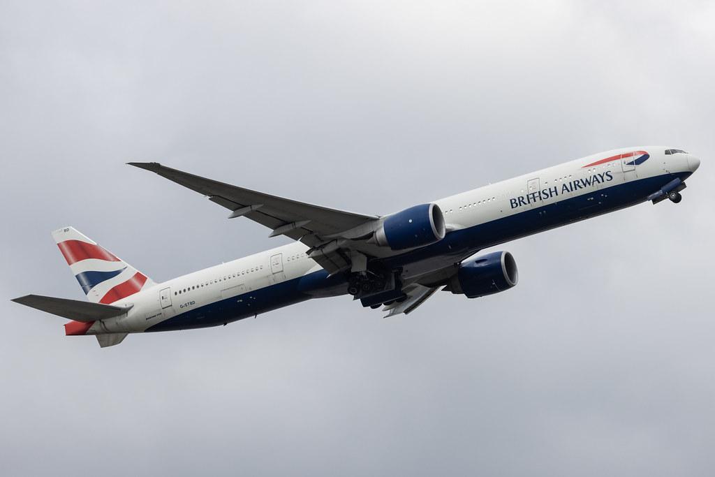 London Heathrow: British Airways (BA / BAW) |  Boeing 777-36N(ER) B77W | G-STBD | MSN 38695