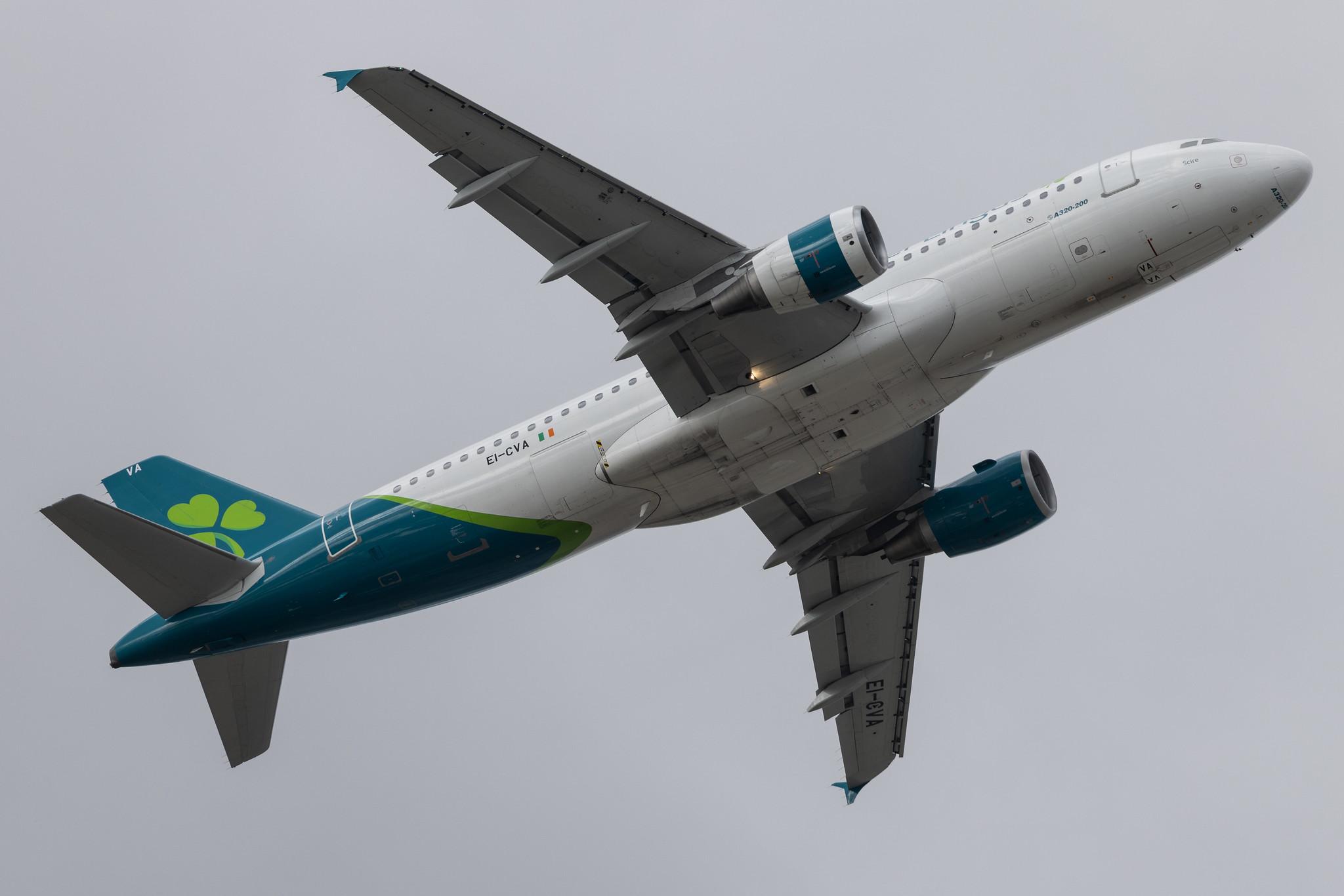 London Heathrow: Aer Lingus (EI / EIN) |  Airbus A320-214 A320 | EI-CVA | MSN 1242