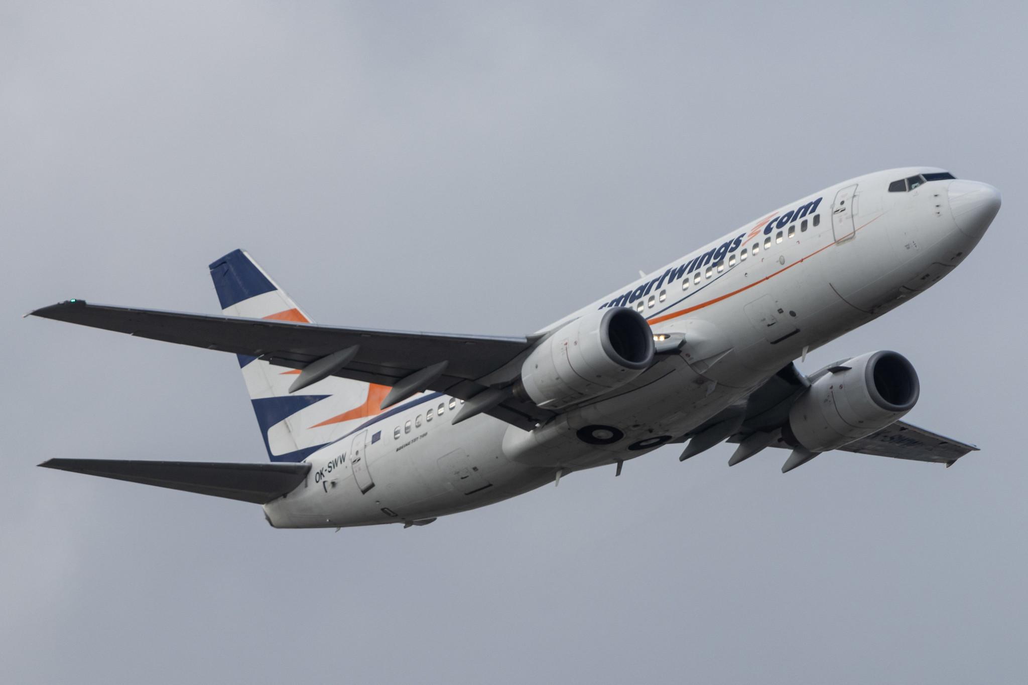 London Heathrow: Smartwings (QS / TVS) |  Boeing 737-7Q8 B737 | OK-SWW | MSN 28254