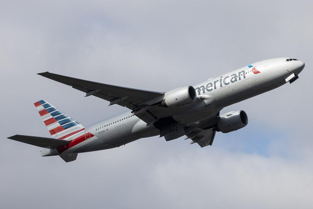 London Heathrow: American Airlines (AA / AAL) |  Boeing 777-223(ER) B772 | N777AN | MSN 29585