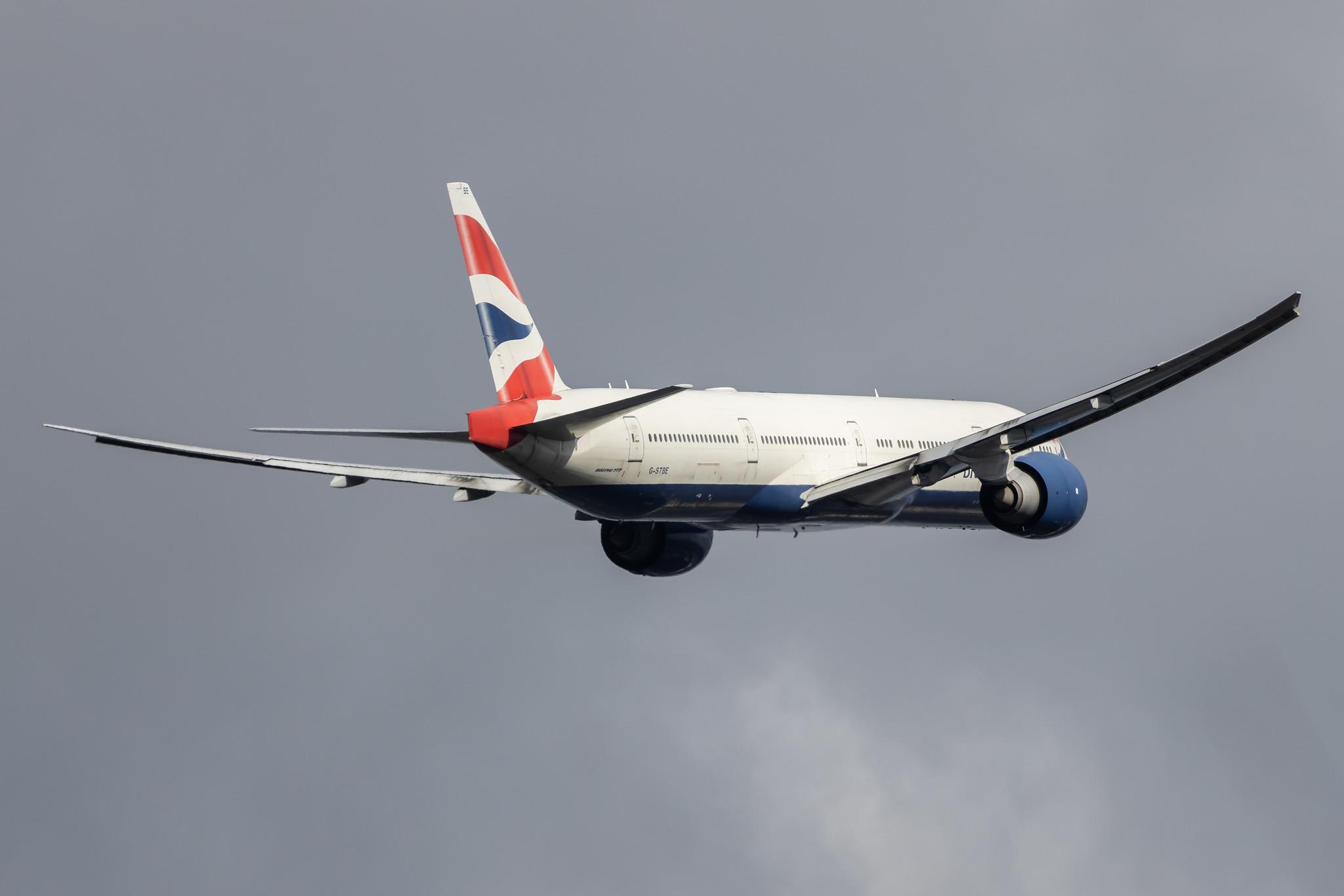 London Heathrow: British Airways (BA / BAW) |  Boeing 777-36N(ER) B77W | G-STBE | MSN 38696