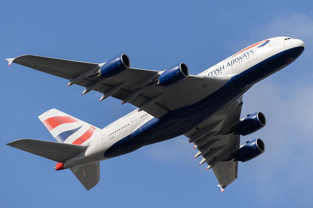 London Heathrow: British Airways (BA / BAW) |  Airbus A380-841 A388 | G-XLEG | MSN 161