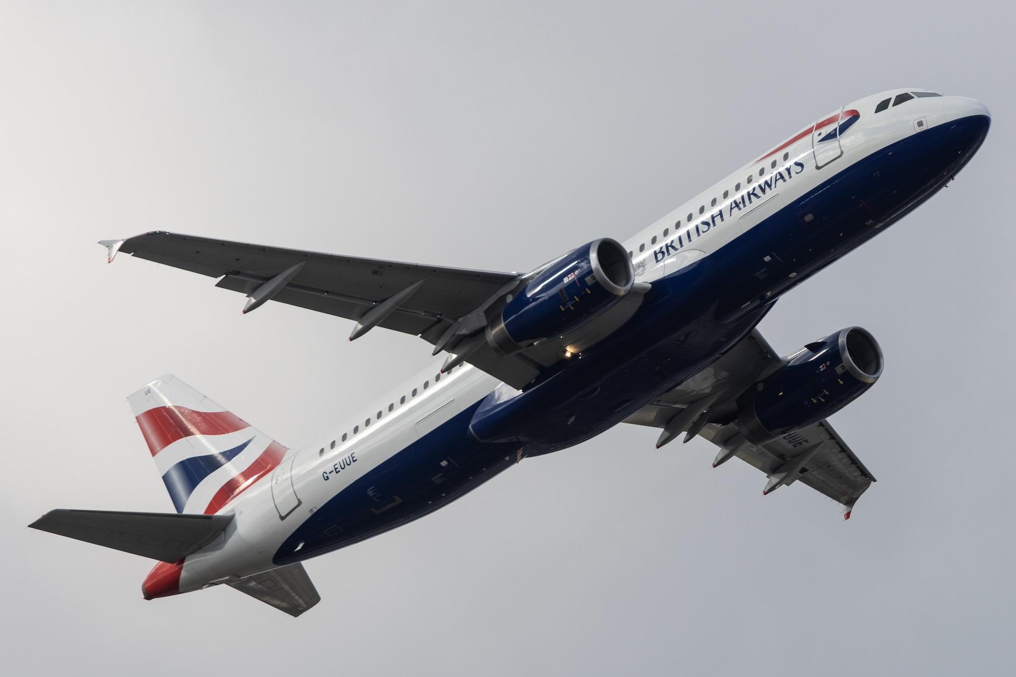 London Heathrow: British Airways (BA / BAW) |  Airbus A320-232 A320 | G-EUUE | MSN 1782