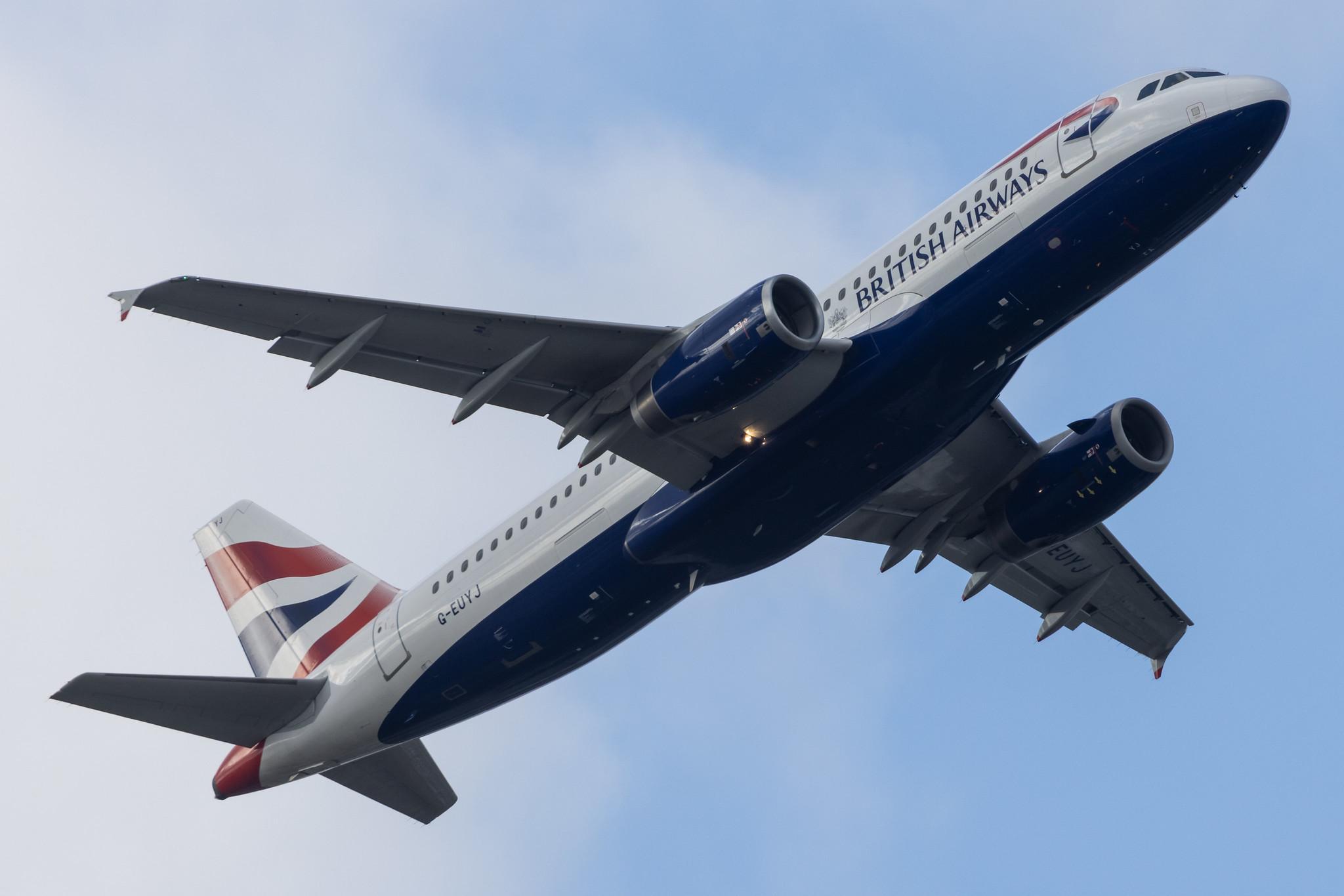 London Heathrow: British Airways (BA / BAW) |  Airbus A320-232 A320 | G-EUYJ | MSN 4464