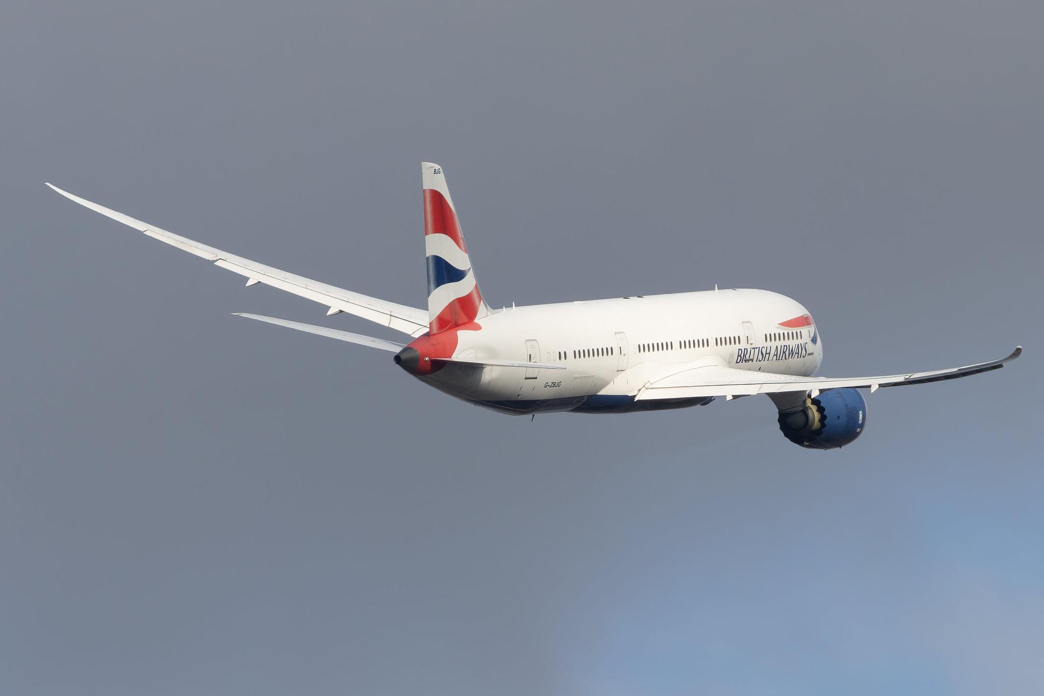 London Heathrow: British Airways (BA / BAW) |  Boeing 787-8 Dreamliner B788 | G-ZBJG | MSN 38614
