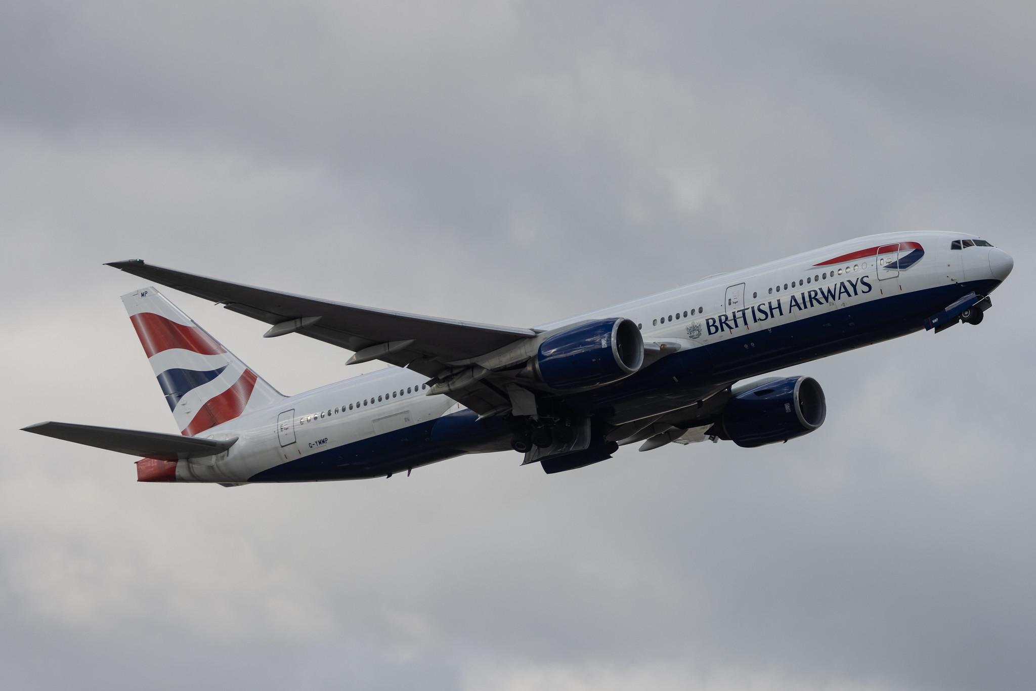 London Heathrow: British Airways (BA / BAW) |  Boeing 777-236(ER) B772 | G-YMMP | MSN 30315