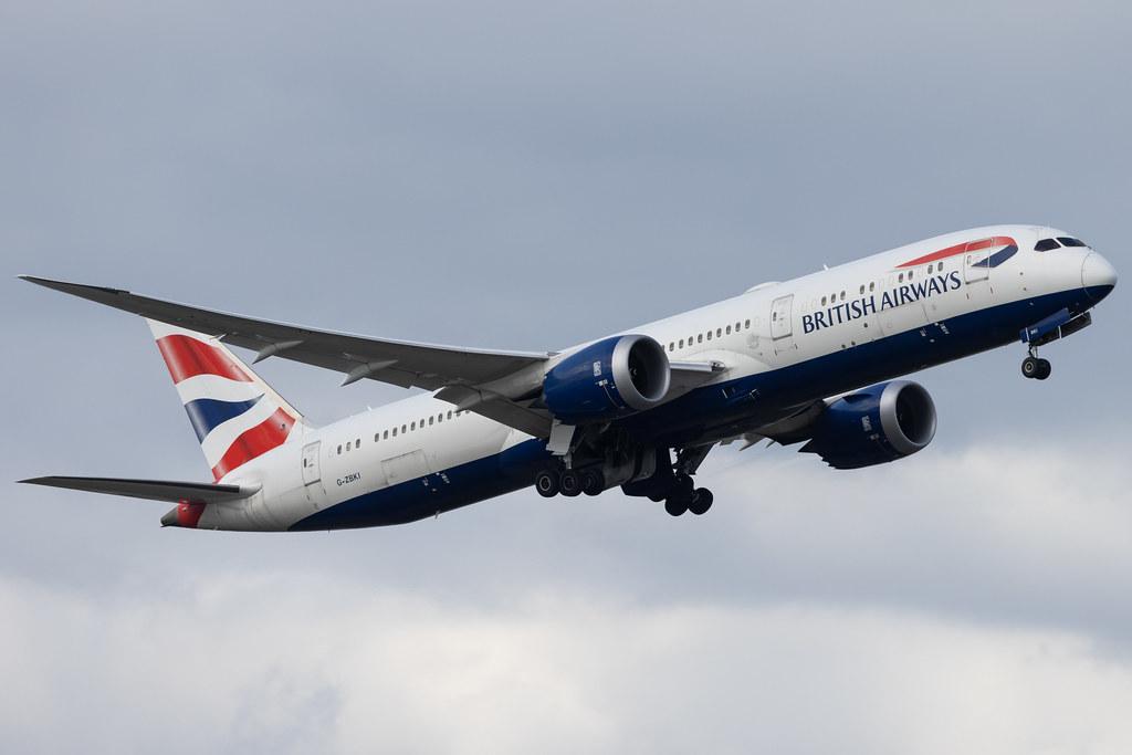 London Heathrow: British Airways (BA / BAW) |  Boeing 787-9 Dreamliner B789 | G-ZBKI | MSN 38625