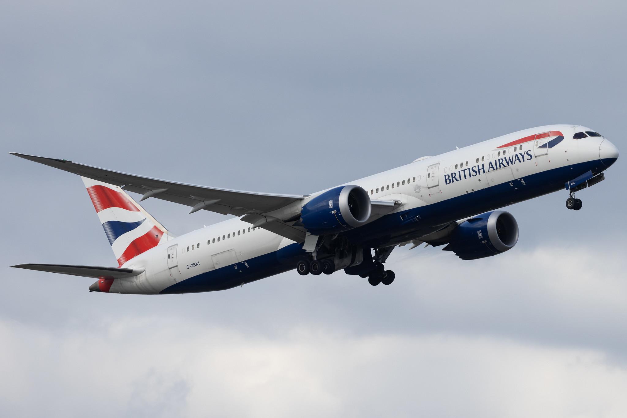 London Heathrow: British Airways (BA / BAW) |  Boeing 787-9 Dreamliner B789 | G-ZBKI | MSN 38625