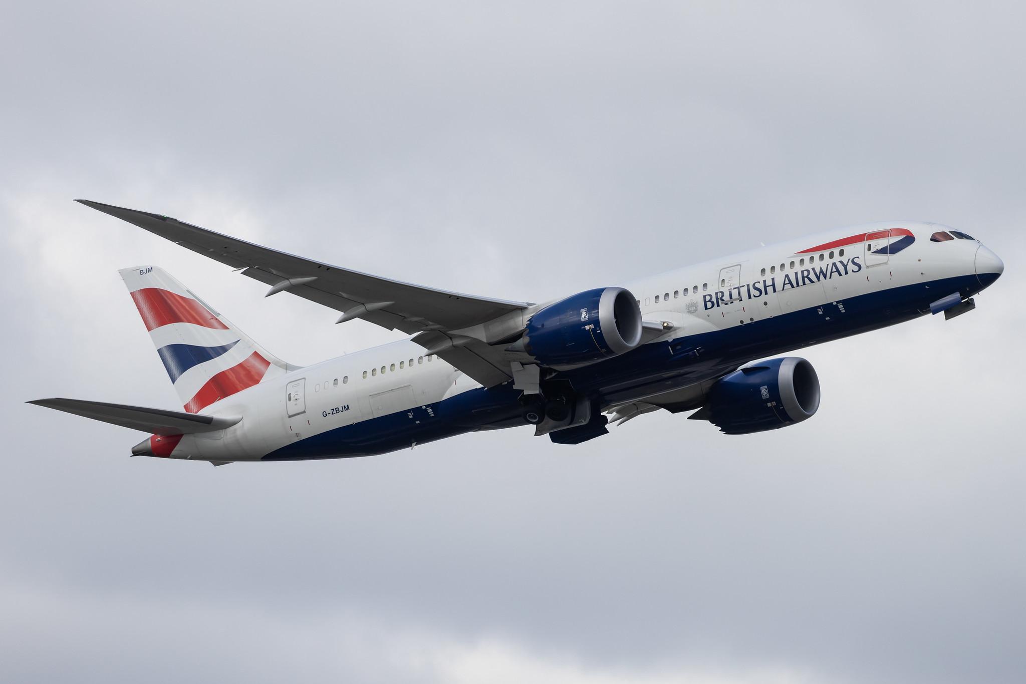 London Heathrow: British Airways (BA / BAW) |  Boeing 787-8 Dreamliner B788 | G-ZBJM | MSN 60631