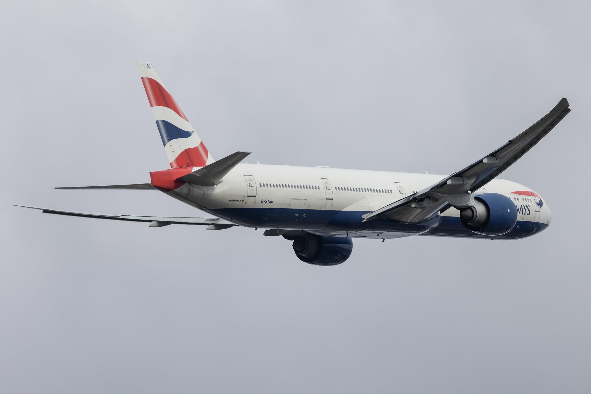 London Heathrow: British Airways (BA / BAW) |  Boeing 777-36N(ER) B77W | G-STBE | MSN 38696