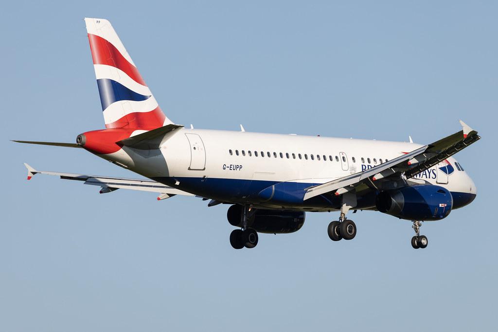Hamburg Airport: British Airways (BA / BAW) | Airbus A319-131 A319 | G-EUPP | MSN 1295
