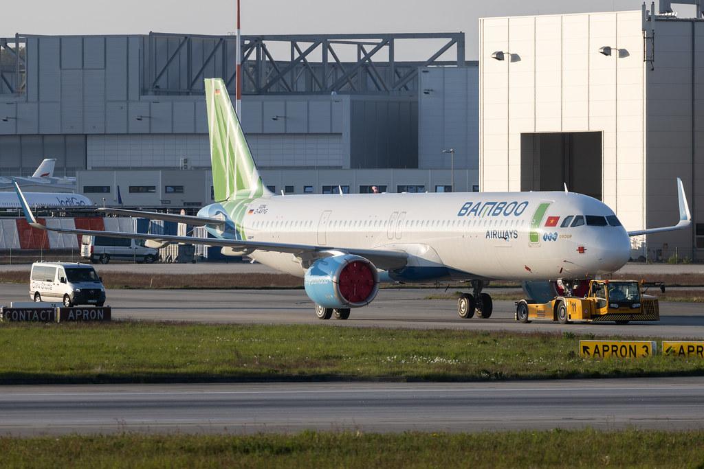 Hamburg Finkenwerder: Bamboo Airways (QH / BAV) |  Airbus A321-251NX A21N | D-AVYG (VN-A228) | MSN 10284