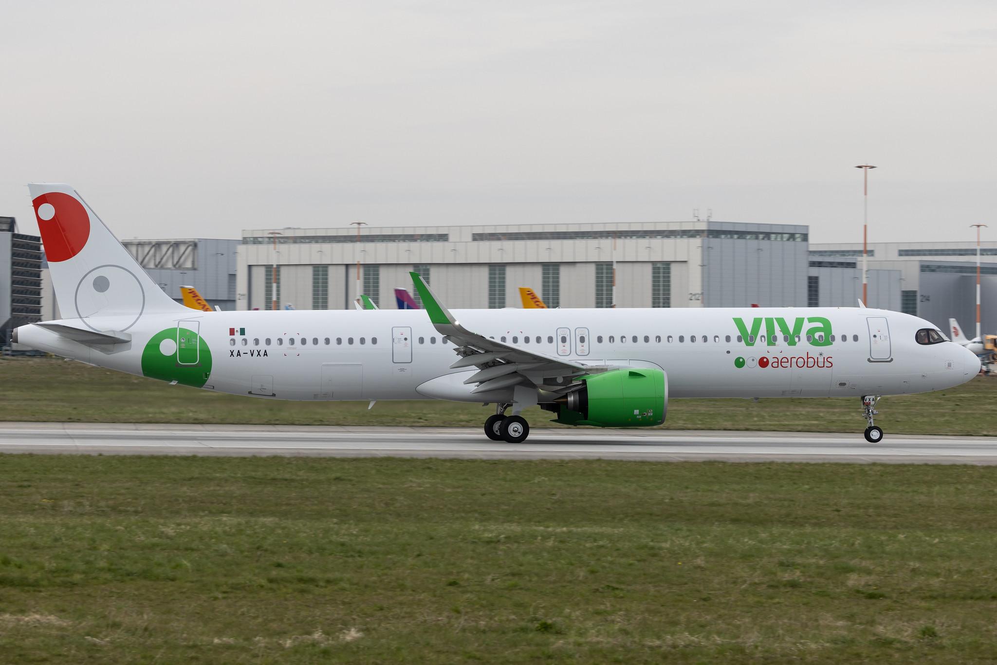 Hamburg Finkenwerder: Viva Aerobus (VB / VIV) |  Airbus A321-271NX A21N | XA-VXA | MSN 10742