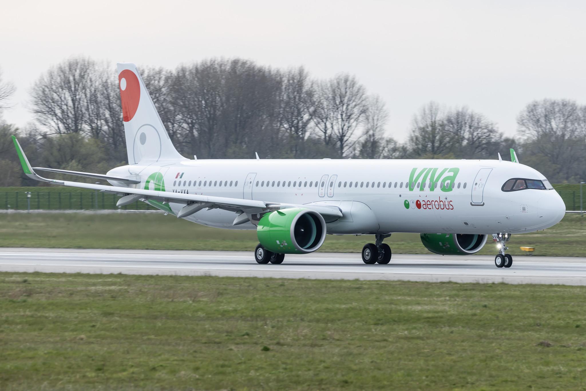 Hamburg Finkenwerder: Viva Aerobus (VB / VIV) |  Airbus A321-271NX A21N | XA-VXA | MSN 10742
