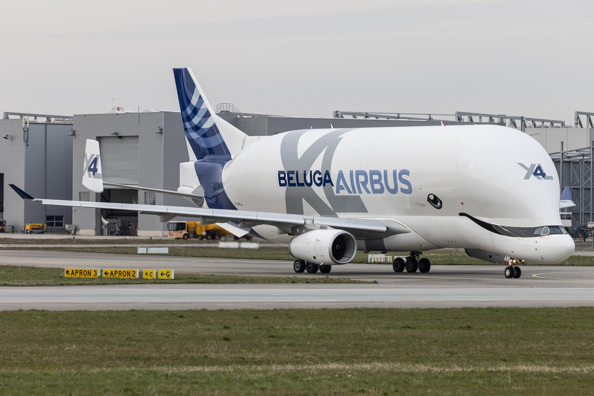 Hamburg Finkenwerder: Airbus Transport International (4Y / BGA) | Airbus A330-743L Beluga XL A337 | F-GXLJ | MSN 1985