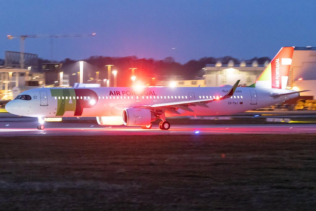 Hamburg Finkenwerder: TAP Air Portugal (TP / TAP) |  Airbus A321-251NX A21N | CS-TXJ | MSN 10461