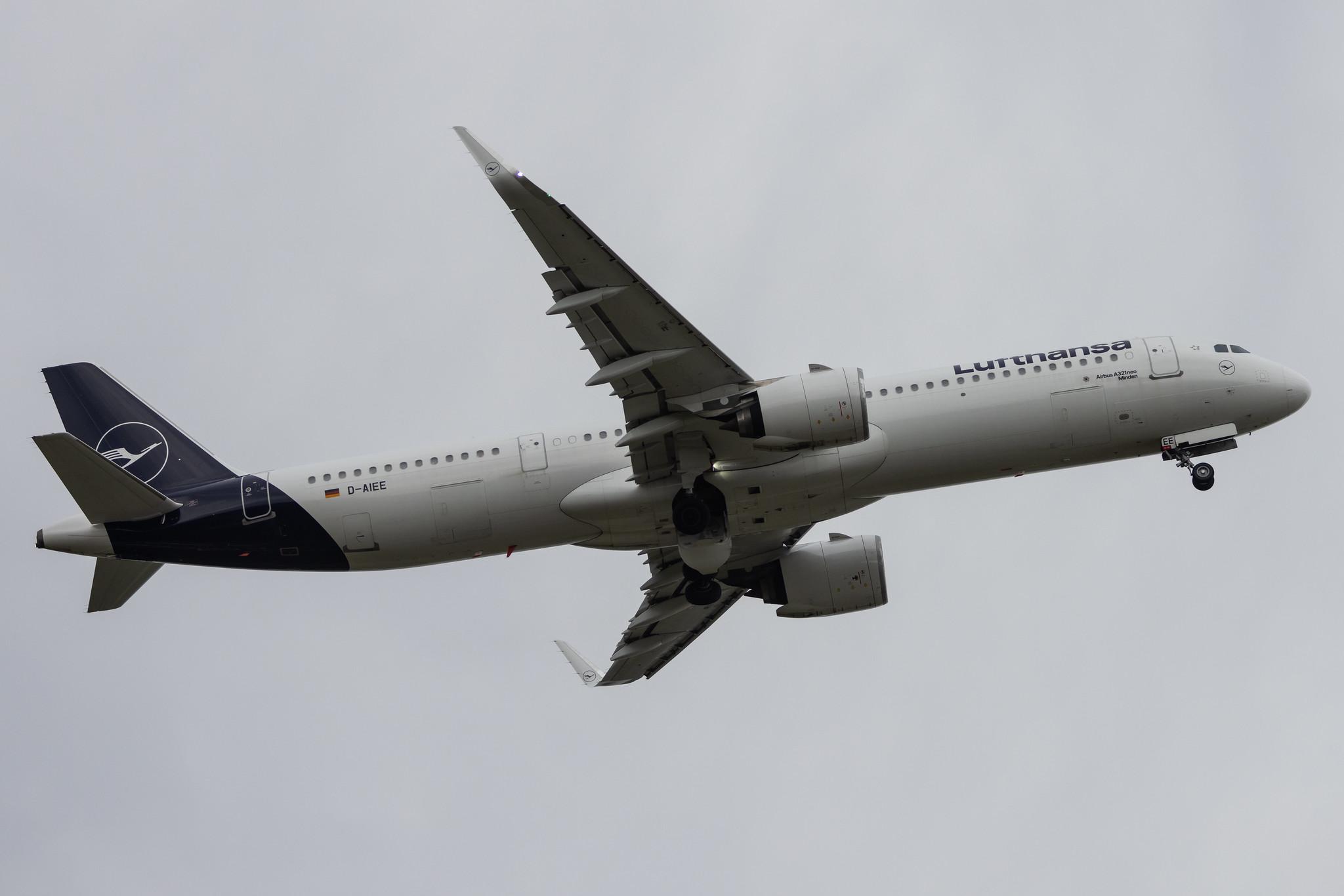 Hamburg Airport: Lufthansa (LH / DLH) | Airbus A321-271NX A21N | D-AIEE | MSN 9046