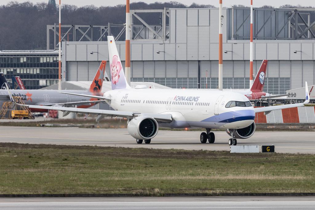 Hamburg Finkenwerder: China Airlines (CI /CAL) |  Airbus A321-271NX A21N | D-AZWO | MSN 10698