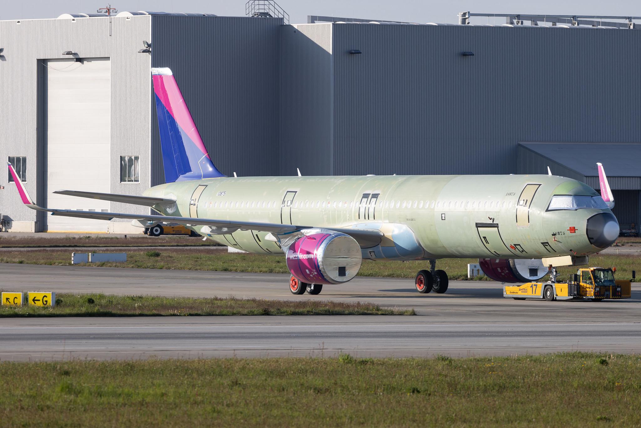 Hamburg Finkenwerder: Wizz Air (W6 / WZZ) | Airbus A321-271NX A21N | D-AZYO | HA-LZP | MSN 10875