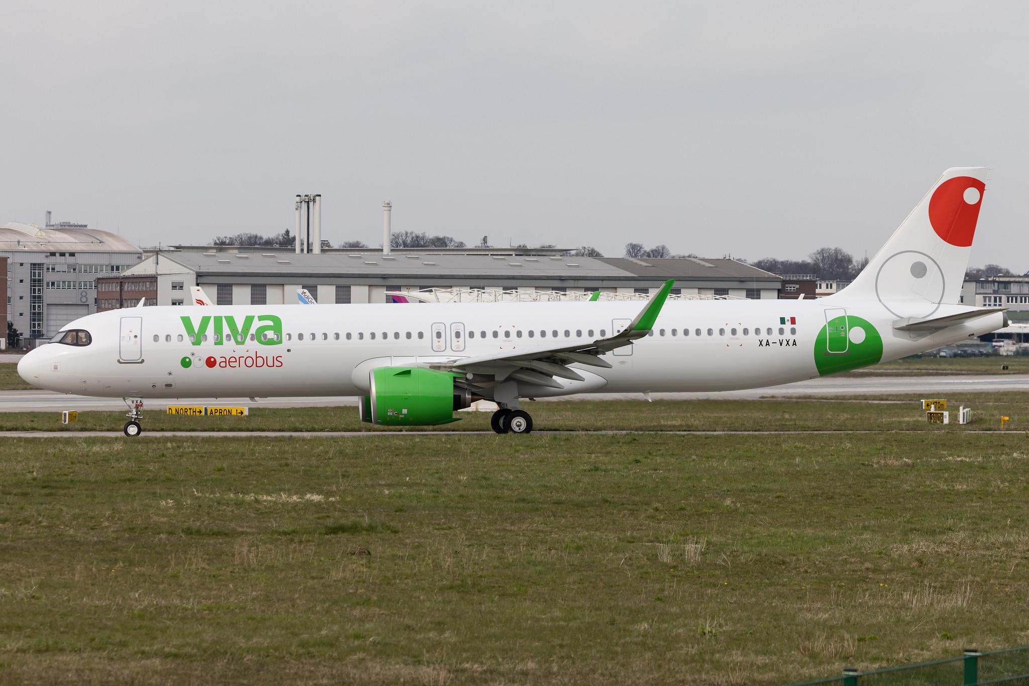 Hamburg Finkenwerder: Viva Aerobus (VB / VIV) |  Airbus A321-271NX A21N | XA-VXA | MSN 10742