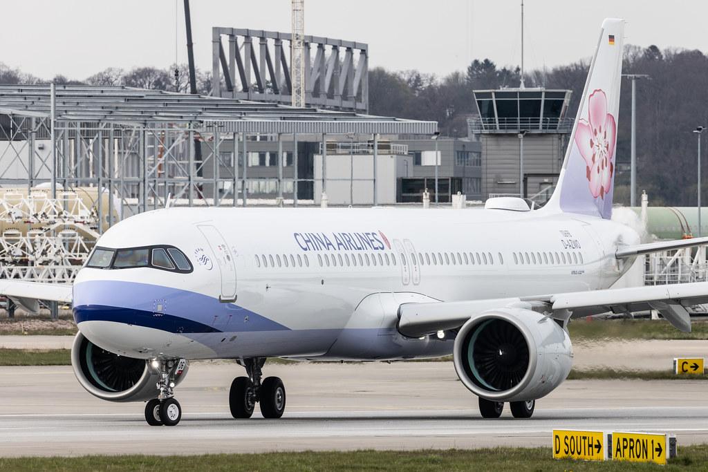 Hamburg Finkenwerder: China Airlines (CI /CAL) |  Airbus A321-271NX A21N | D-AZWO | MSN 10698