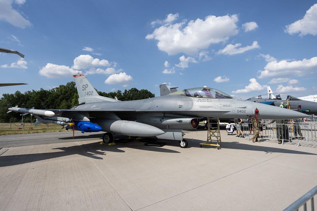 ILA Berlin Air Show: United States Air Force (USAF) | General Dynamics F-16C Fighting Falcon F16 | 91-0402 | MSN CC-100