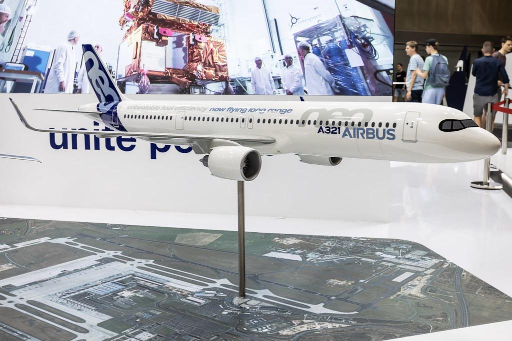ILA Berlin Air Show: Airbus A321neo Modell