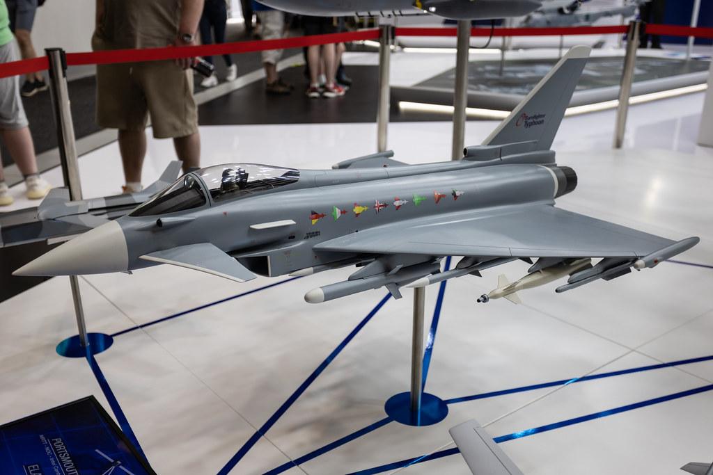 ILA Berlin Air Show: Eurofighter Modell