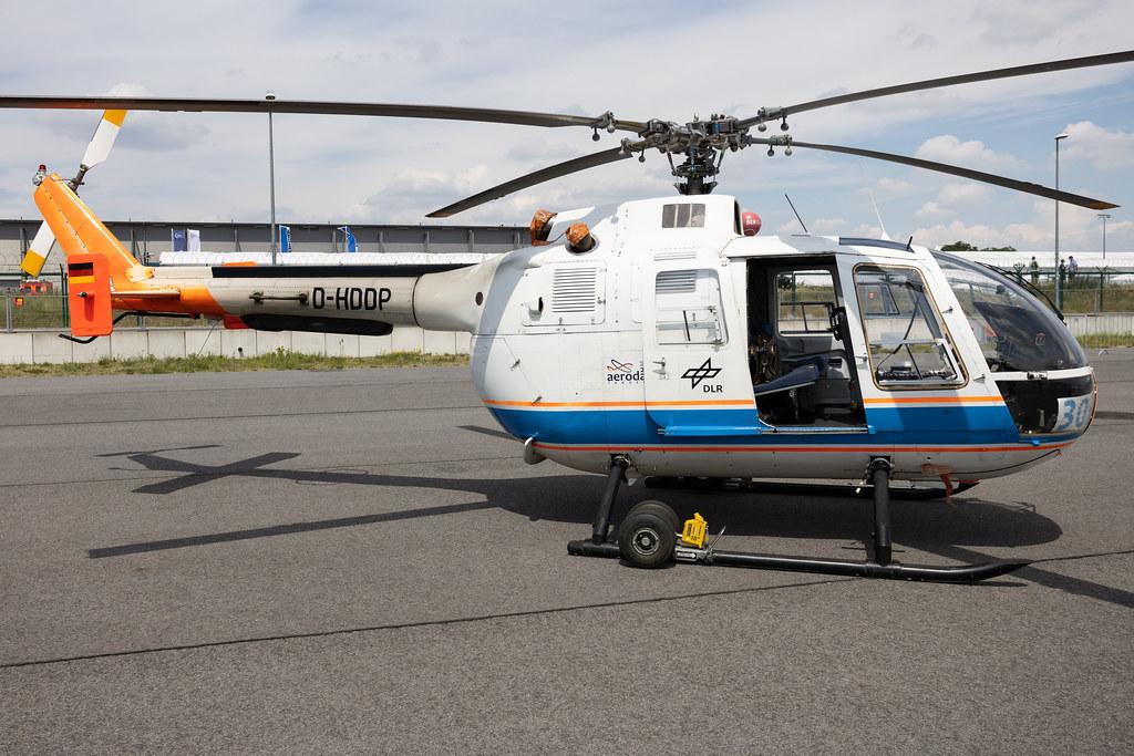 ILA Berlin Air Show: Germany - DLR Flugbetriebe | MBB Bo 105 B105 | D-HDDP | MSN S-123