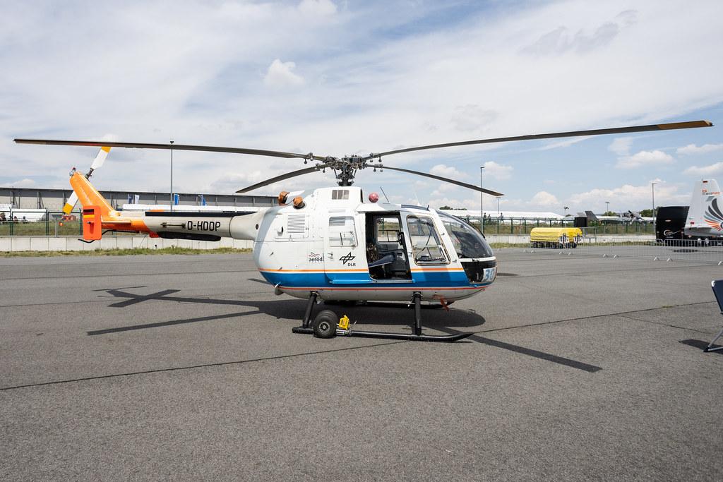 ILA Berlin Air Show: Germany - DLR Flugbetriebe | MBB Bo 105 B105 | D-HDDP | MSN S-123