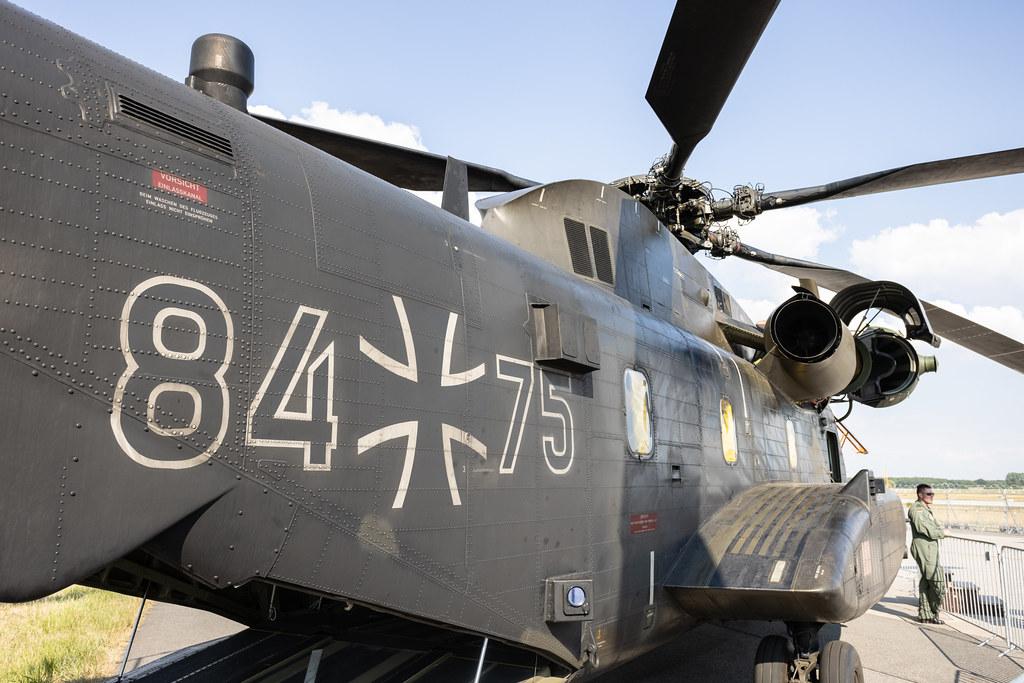 ILA Berlin Air Show: German Air Force (/ GAF) | Sikorsky CH-53G | 84+75 | MSN V65-073