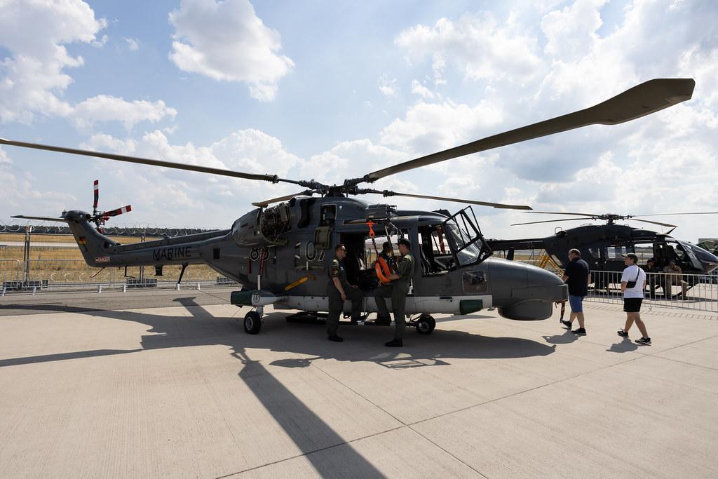 ILA Berlin Air Show: German Navy (/ GNY) | Westland Sea Lynx Mk88A | 83+07 | MSN 421