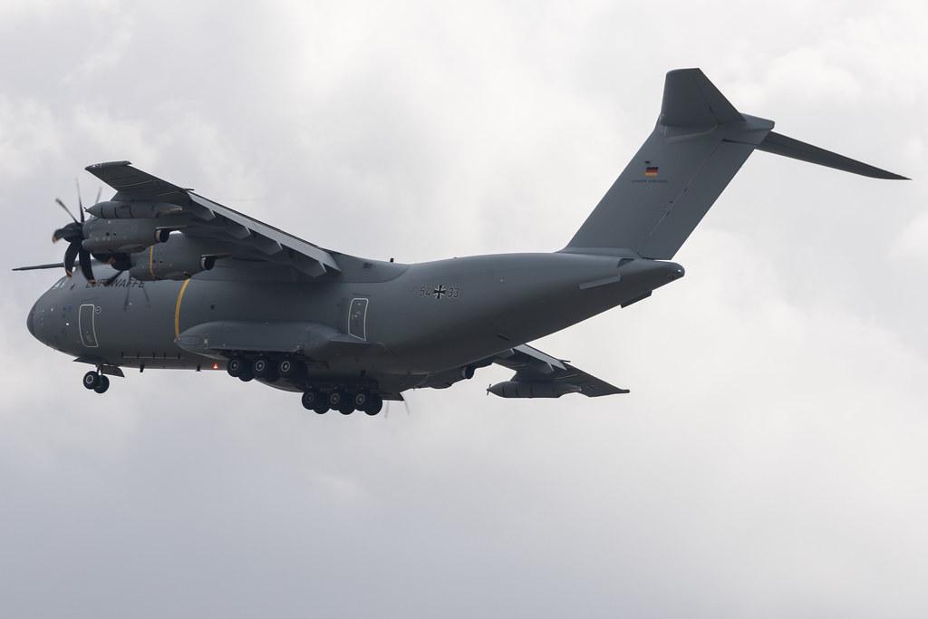 ILA Berlin Air Show: German Air Force (/ GAF) | Airbus A400M-180 A400 | 54-33 | MSN 100
