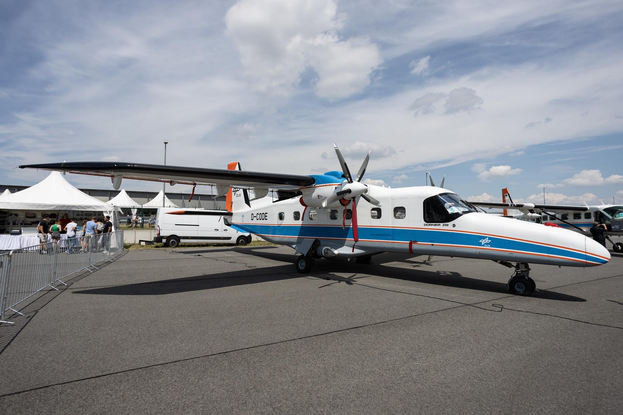 ILA Berlin Air Show: Germany - DLR Flugbetriebe | Dornier 228-101 D228 | D-CODE | MSN 7083