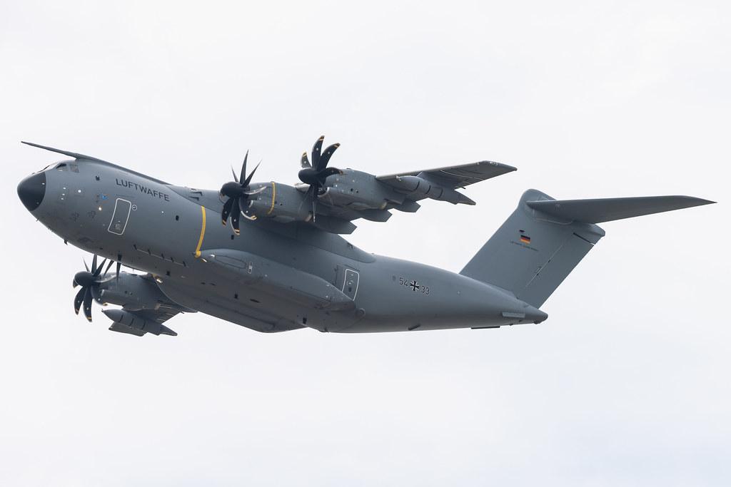 ILA Berlin Air Show: German Air Force (/ GAF) | Airbus A400M-180 A400 | 54-33 | MSN 100