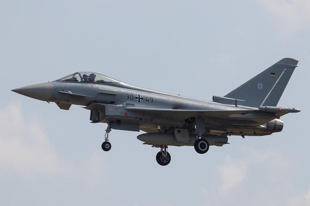 ILA Berlin Air Show: German Air Force (/ GAF) | Eurofighter Typhoon EF2000 EUFI | 30+49 | MSN GS0034