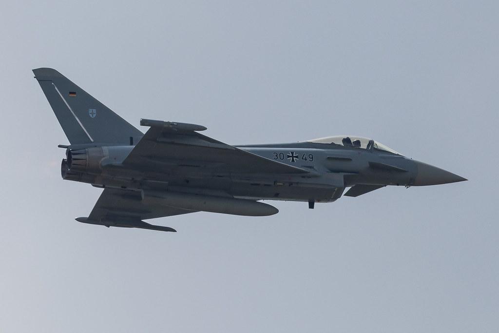ILA Berlin Air Show: German Air Force (/ GAF) | Eurofighter Typhoon EF2000 EUFI | 30+49 | MSN GS0034