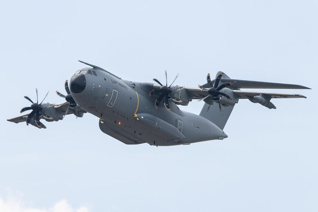 ILA Berlin Air Show: German Air Force (/ GAF) | Airbus A400M-180 A400 | 54-33 | MSN 100