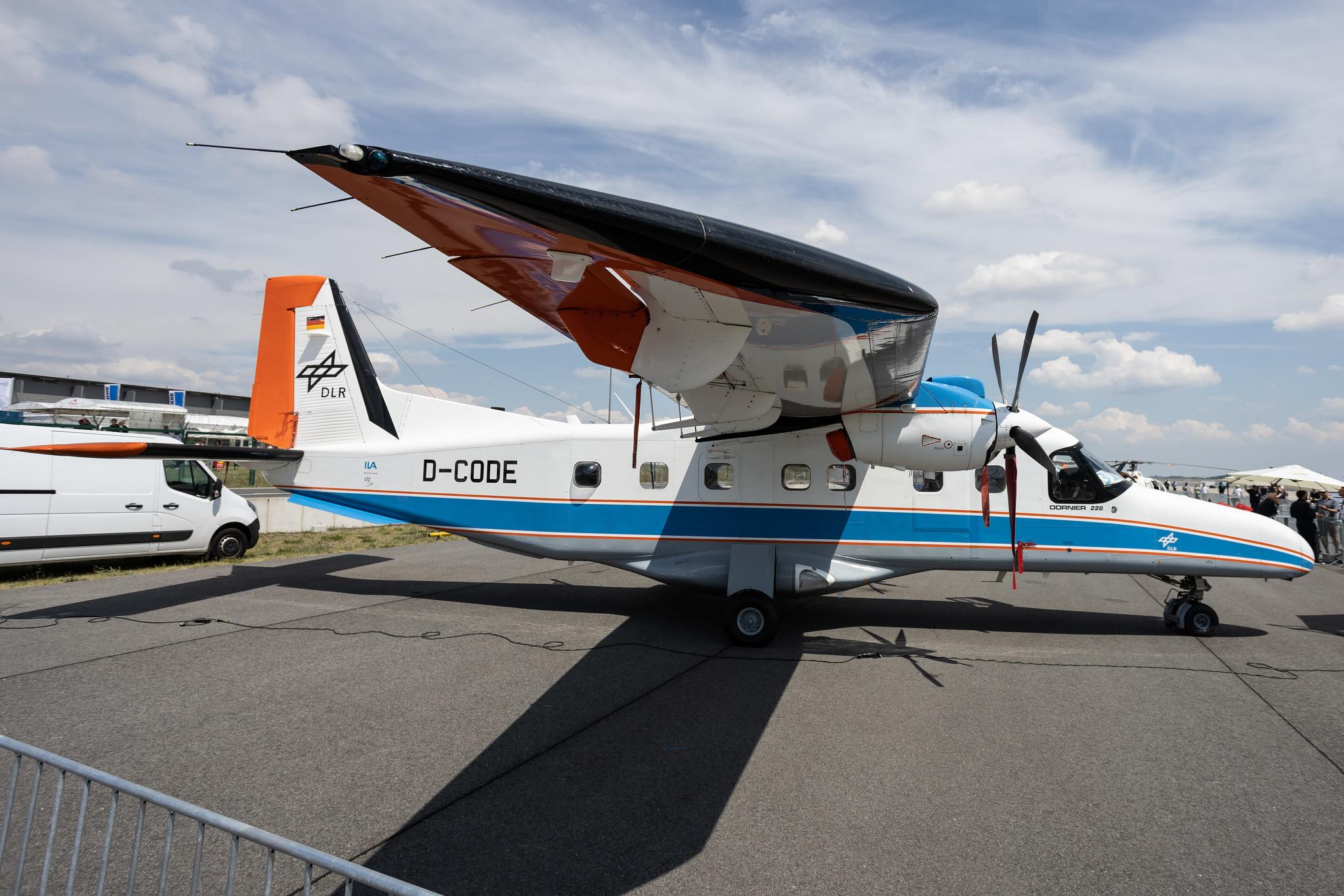 ILA Berlin Air Show: Germany - DLR Flugbetriebe | Dornier 228-101 D228 | D-CODE | MSN 7083