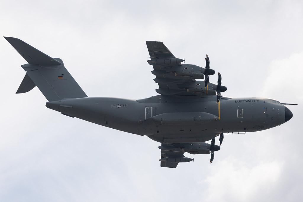 ILA Berlin Air Show: German Air Force (/ GAF) | Airbus A400M-180 A400 | 54-33 | MSN 100