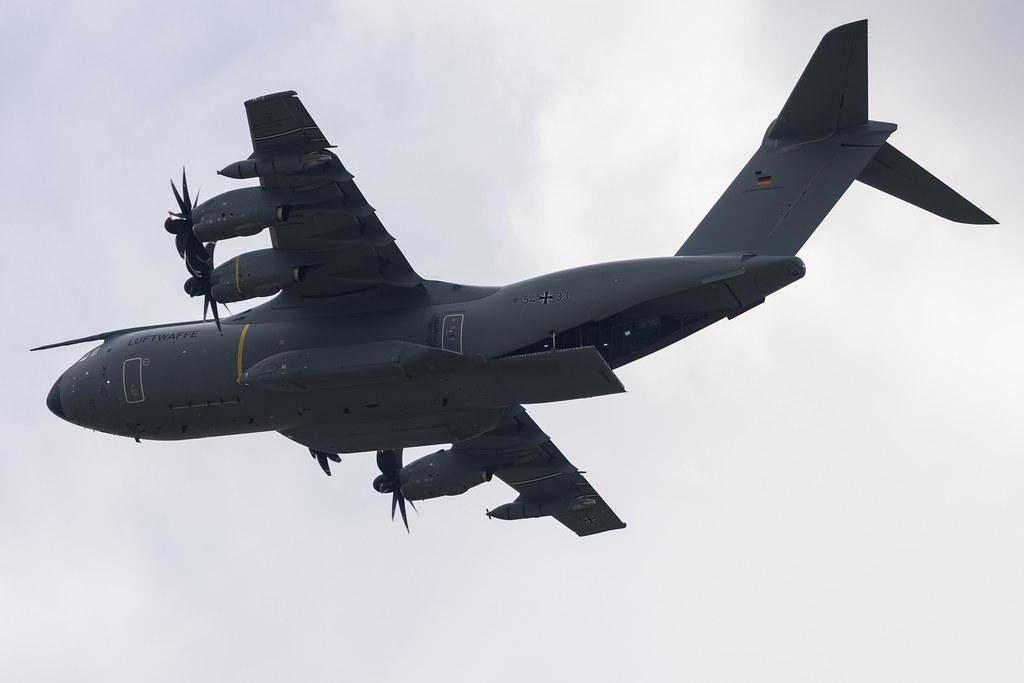 ILA Berlin Air Show: German Air Force (/ GAF) | Airbus A400M-180 A400 | 54-33 | MSN 100