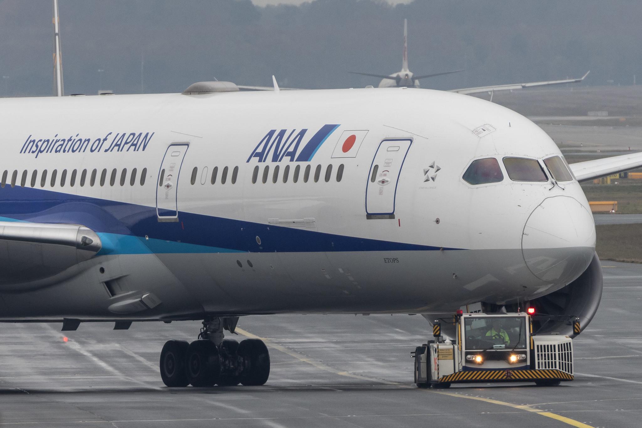 Frankfurt Airport: All Nippon Airways (NH / ANA) | Operator: Air Japan |  Boeing 787-9 Dreamliner B789 | JA875A | MSN 34531