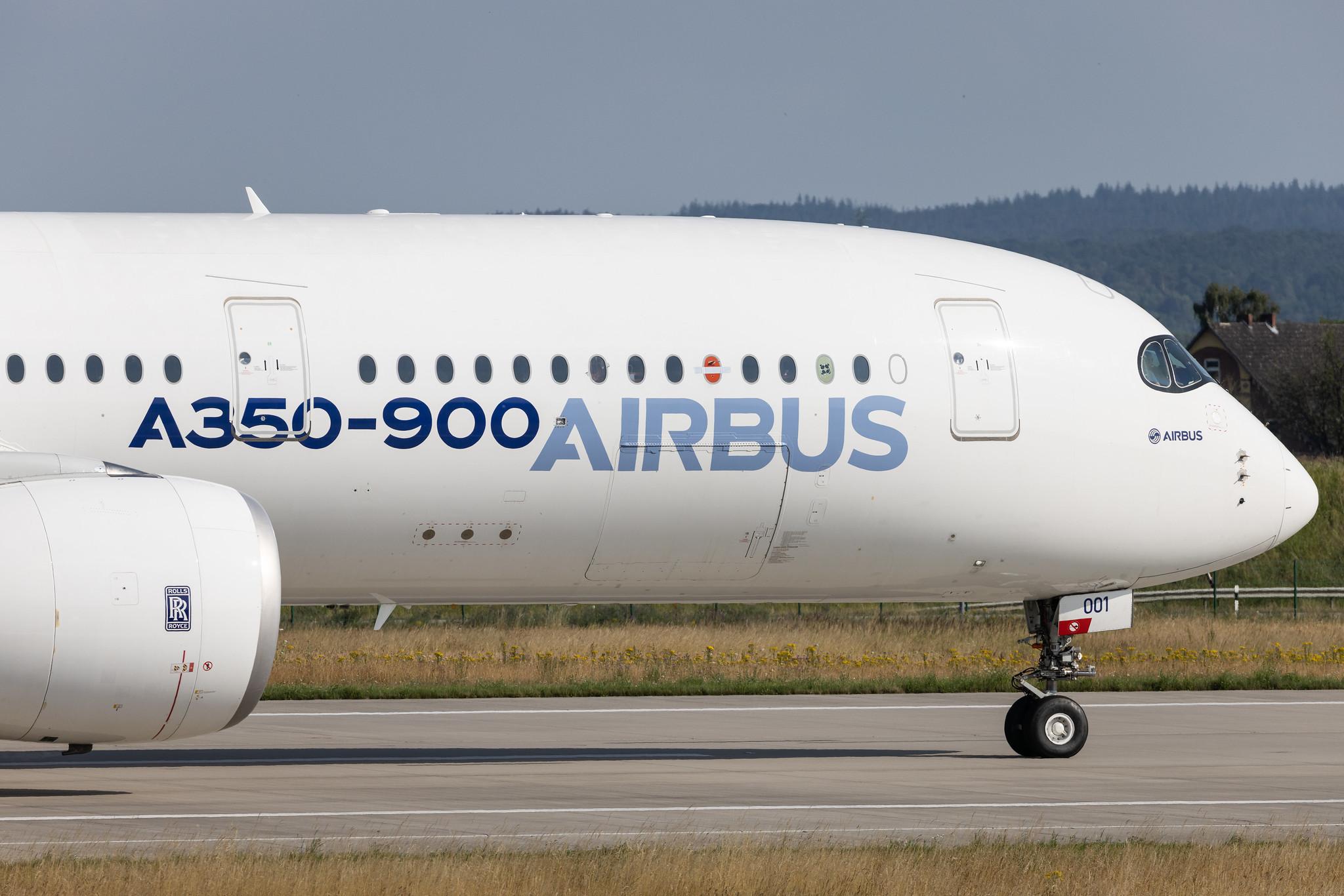 Hamburg Finkenwerder: Airbus (/ AIB) |  Airbus A350-941 A359 | F-WXWB | MSN 001