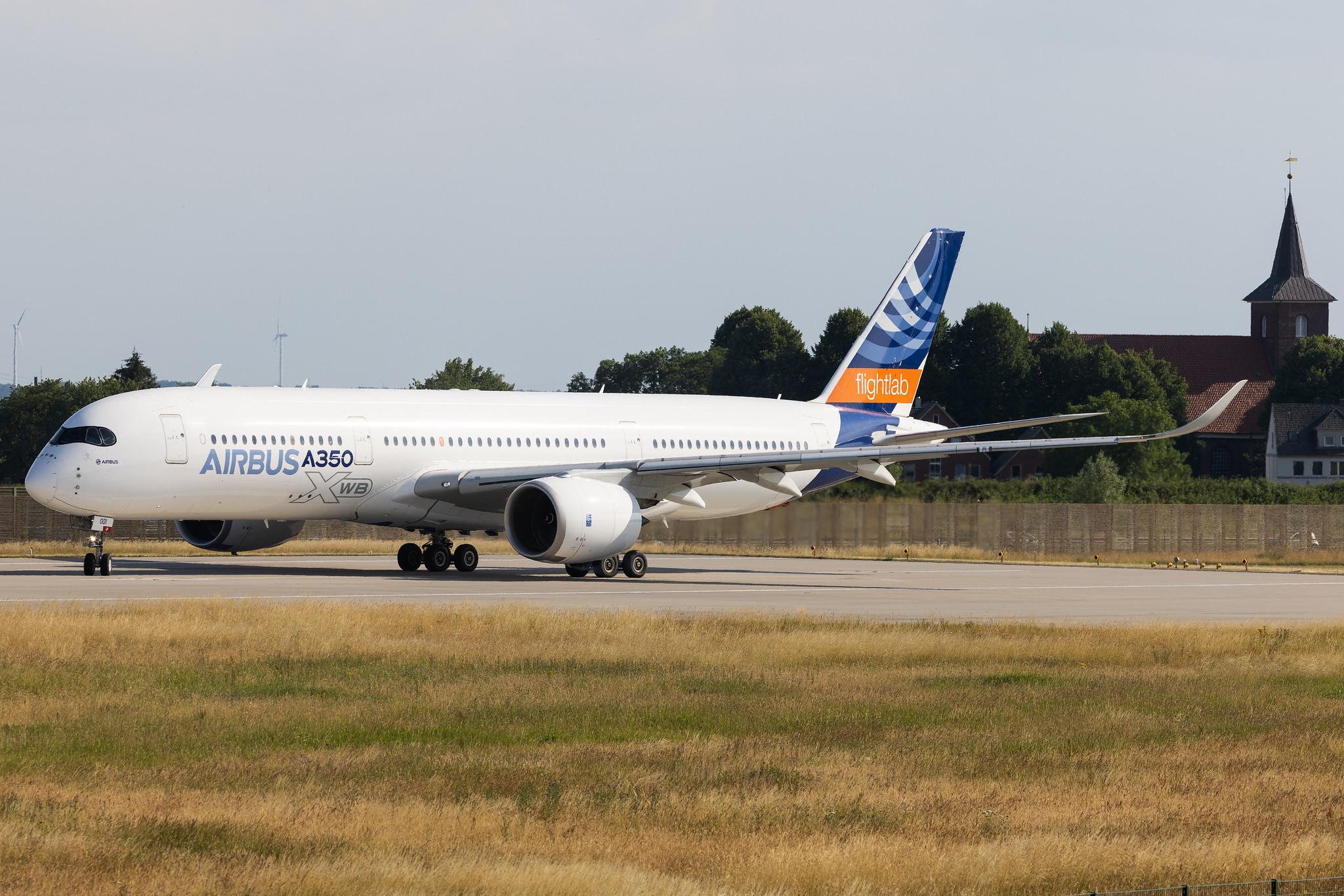Hamburg Finkenwerder: Airbus (/ AIB) |  Airbus A350-941 A359 | F-WXWB | MSN 001